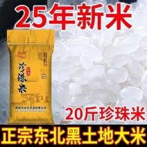 2025年新米东北新米上市东北大米20斤珍珠米10斤米厂