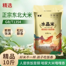 正宗东北大米10斤黑龙江大米东北长粒香米精选