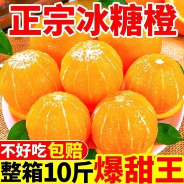 麻阳冰糖橙果冻橙甜橙高山蜂蜜橙一件代发包邮价
