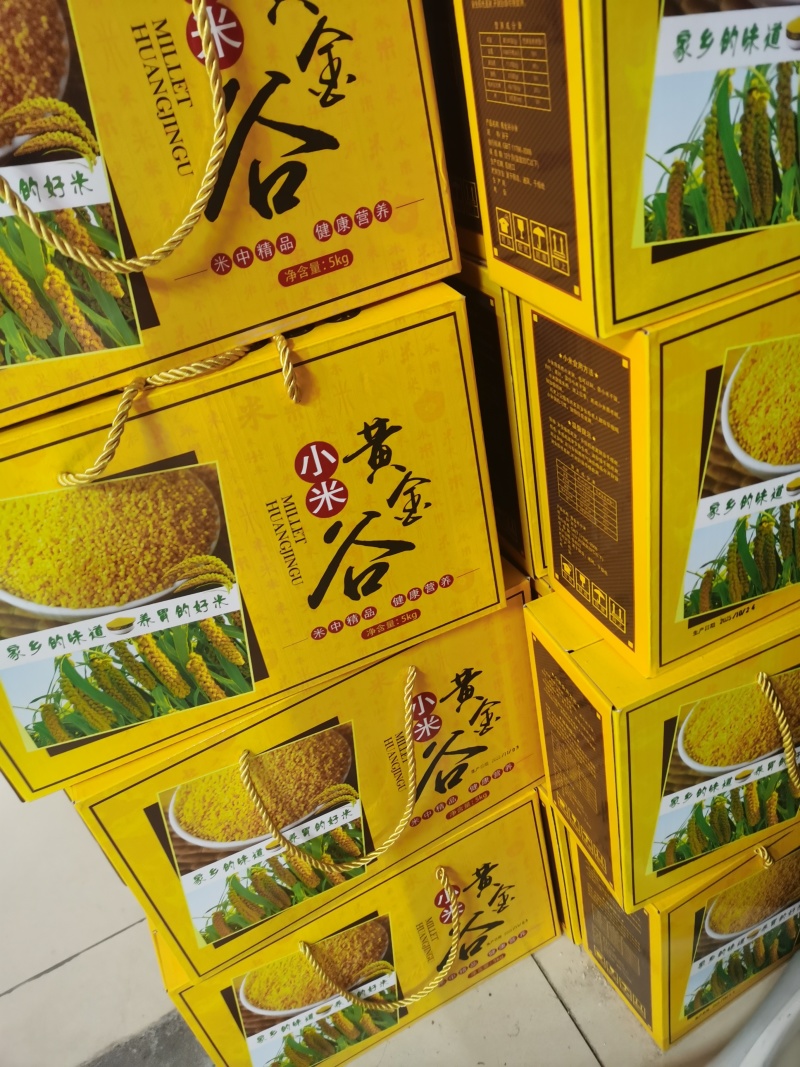 有机小米，内蒙古敖汉小米，自产自销可私人订制
