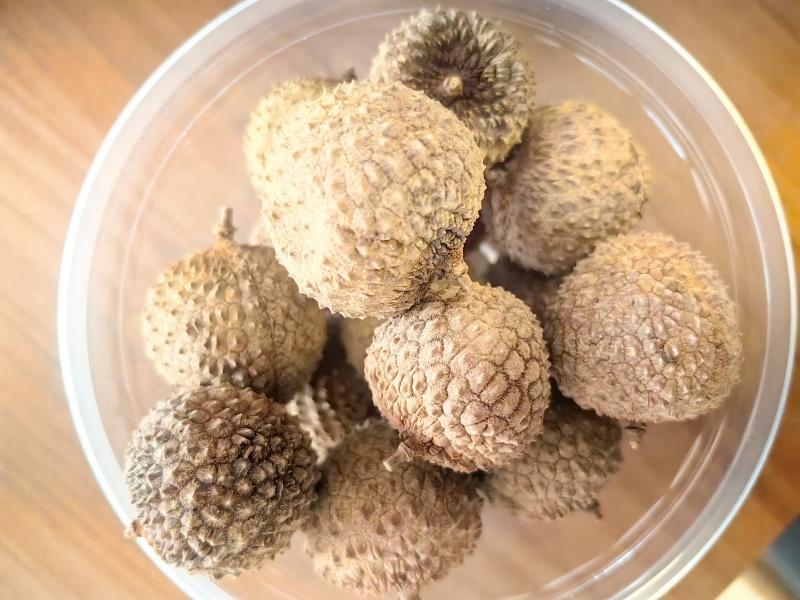 鸡嘴荔，糯米糍荔枝干