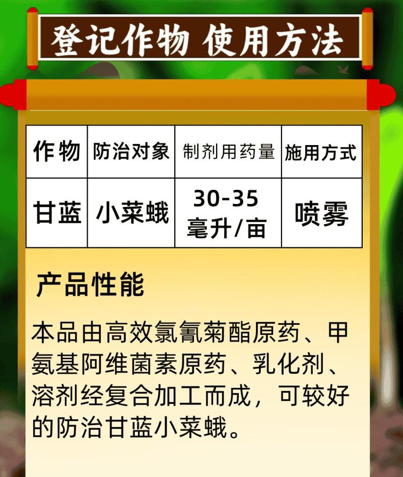 4.3%高氯甲维盐小菜蛾肉虫卵双打杀虫剂乳油500毫升农