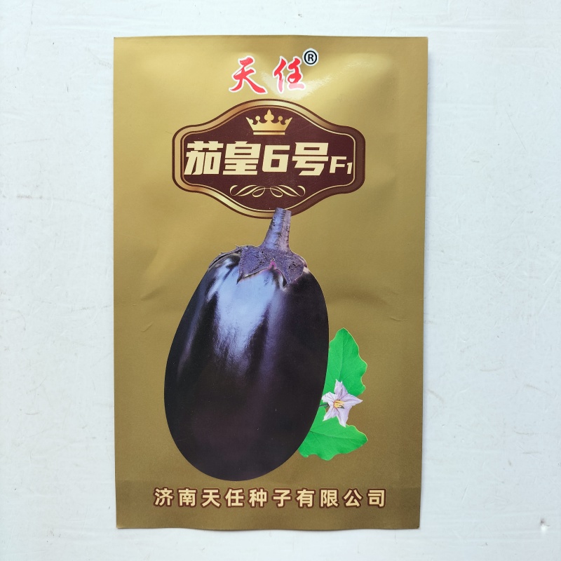 特大灯泡茄种子四川龙盛绿肉牛心茄子种籽春秋季油黑发亮茄子