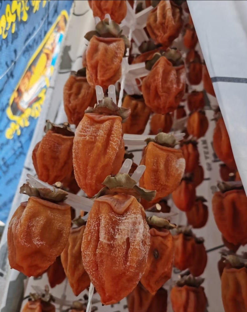 正宗陕西富平流心吊柿子饼