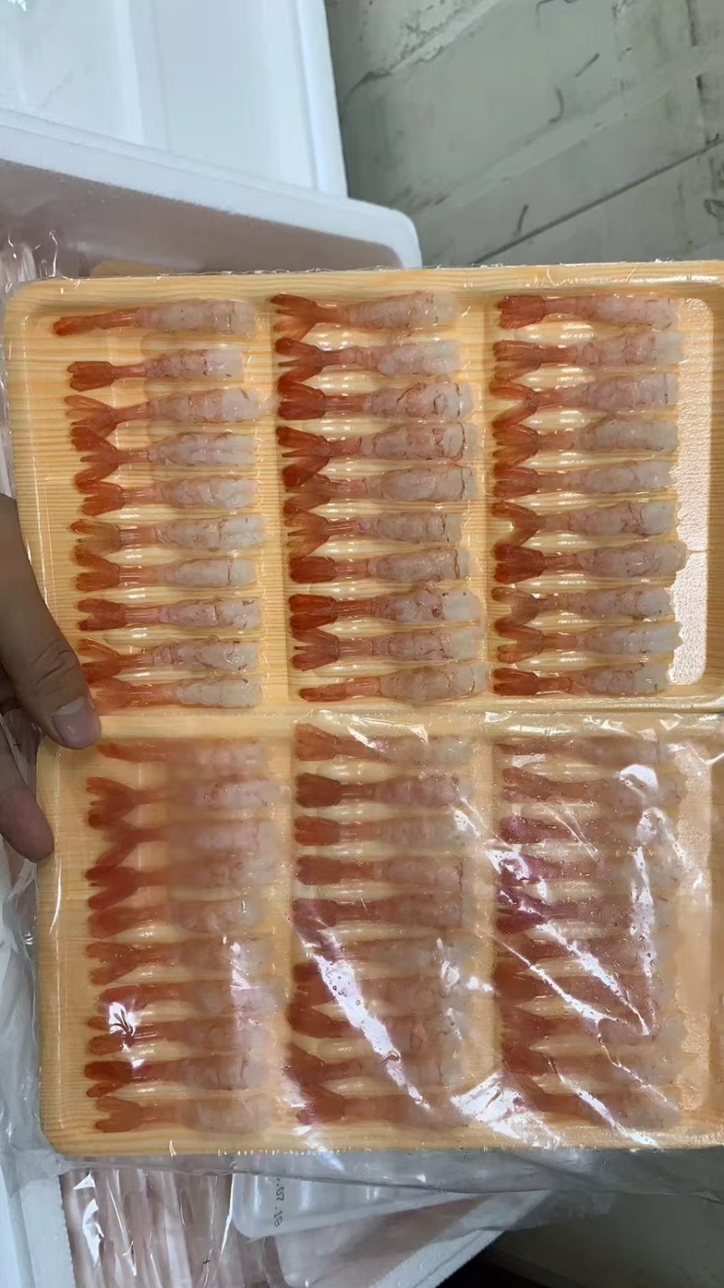 托盘甜虾工厂直销