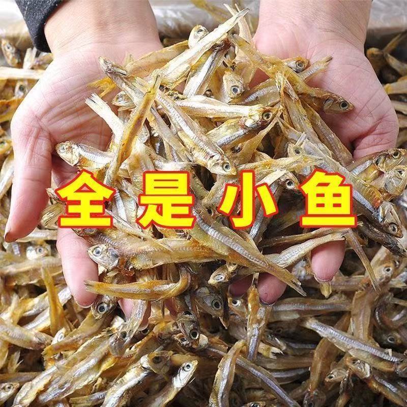 渔民自晒小鱼干无盐淡晒公干鱼海鲜干货海燕鱼白凡新货北海咸