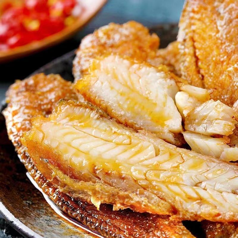 舟山特产金珍香酥小黄鱼卤味有汤汁开袋即食海味休闲追剧必备