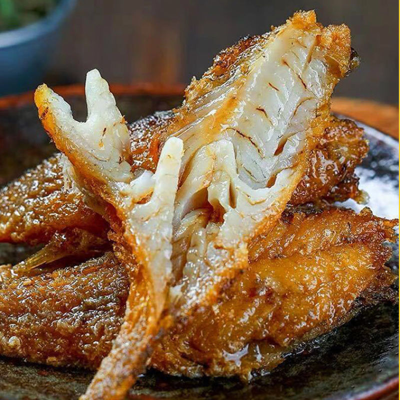 舟山特产金珍香酥小黄鱼卤味有汤汁开袋即食海味休闲追剧必备
