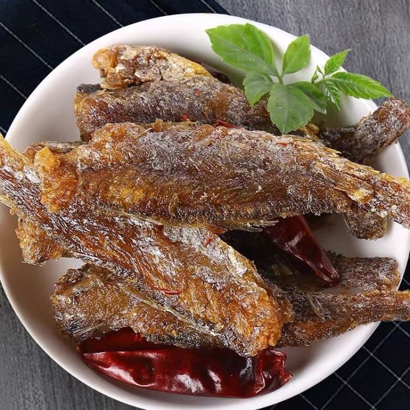 舟山特产金珍香酥小黄鱼卤味有汤汁开袋即食海味休闲追剧必备