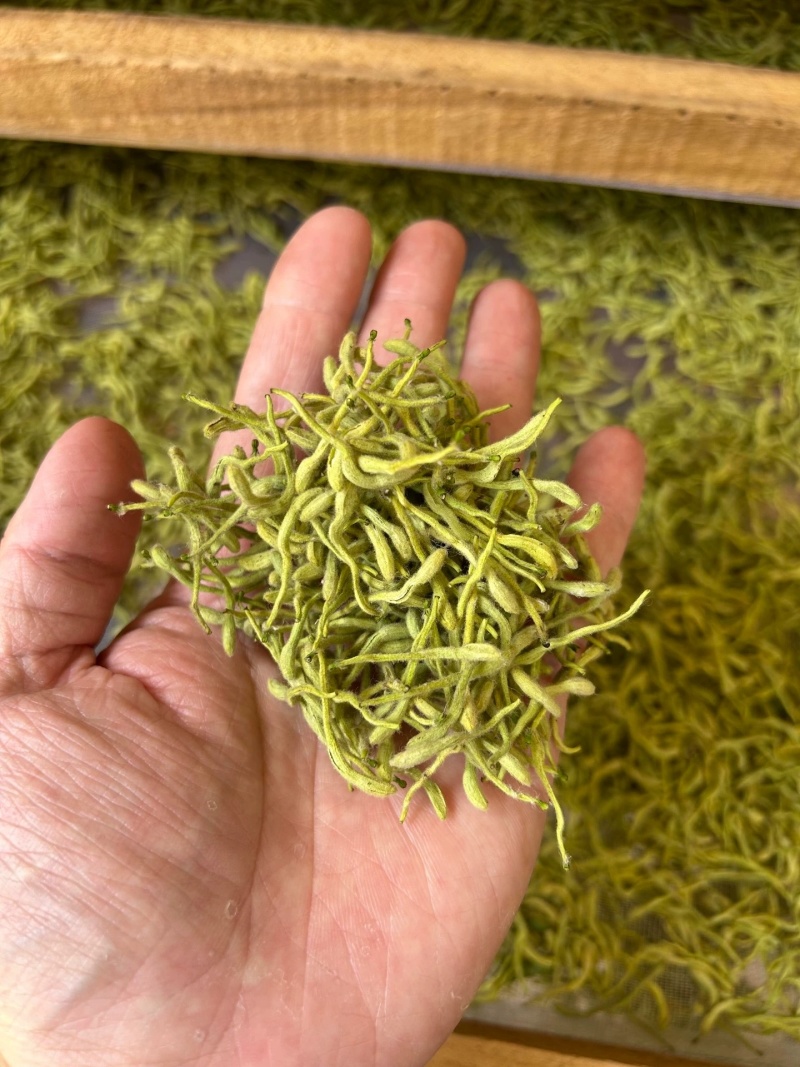 金银花青花净货特级金银花带绒毛中药材批发大货供应纯货
