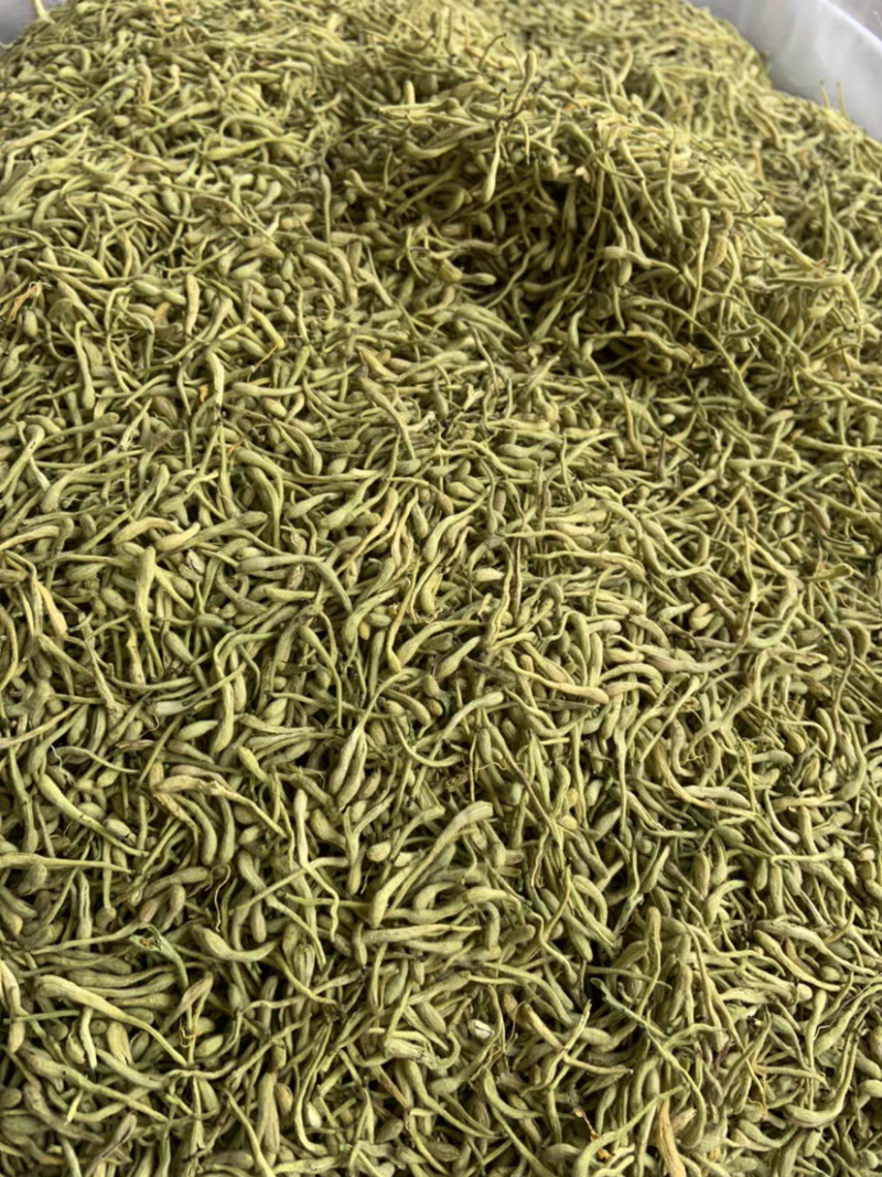 金银花青花净货特级金银花带绒毛中药材批发大货供应纯货