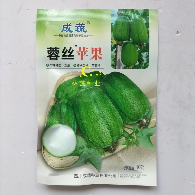 蓉丝苹果丝瓜种子耐热早熟高产大果型丝瓜种籽田园农家