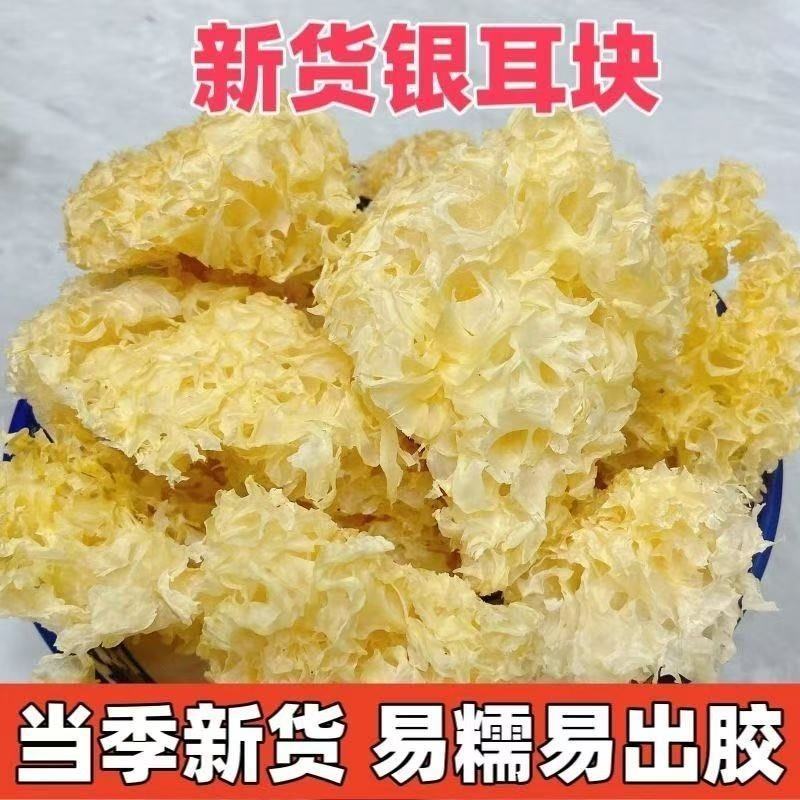 古田高山银耳块丑耳白木耳块干货糯耳银耳碎净重无硫无干燥剂