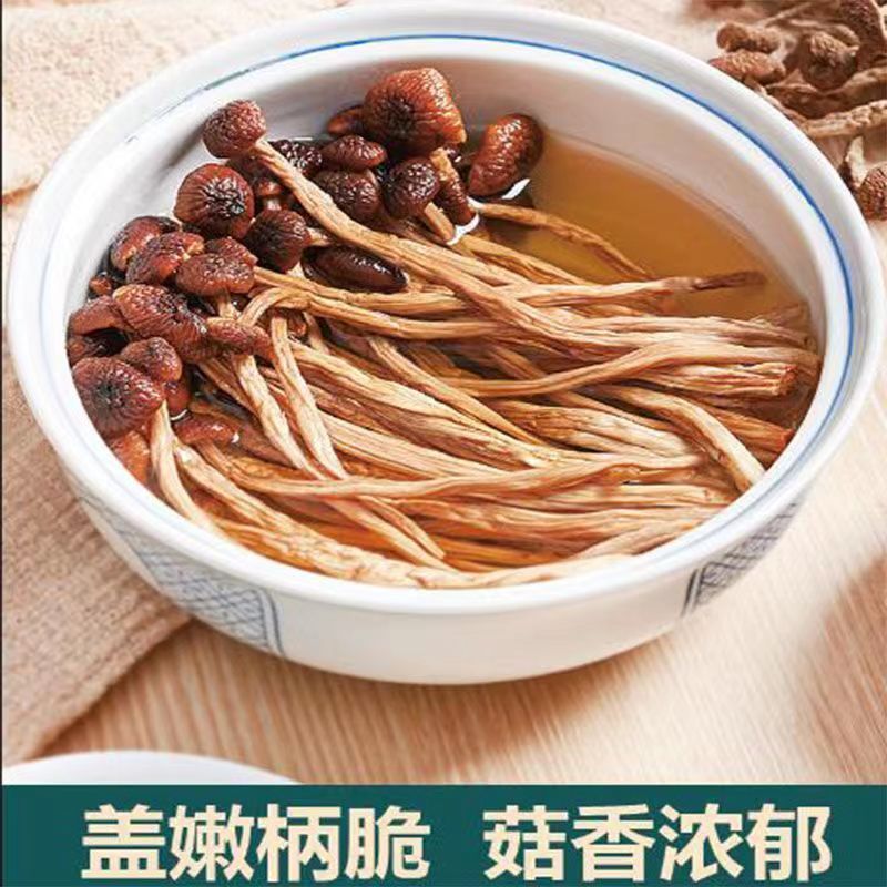 菇佬佬古田农家不开伞茶树菇煲汤干货菜类茶树菇无干燥剂无托