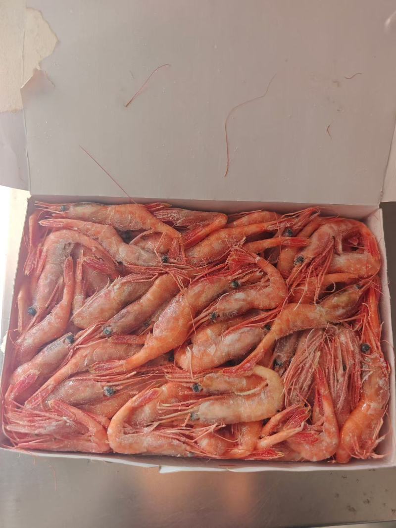 鲜食生鲜刺身级北极甜虾有货电商团购
