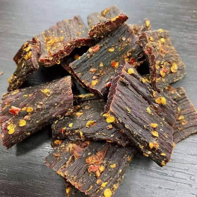 牛肉干风干牛肉干牦牛肉干地摊赶集展销会厂家一手货源