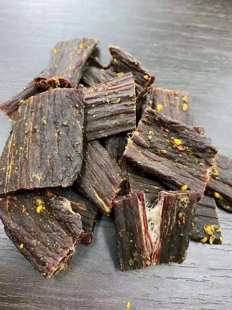 牛肉干风干牛肉干牦牛肉干地摊赶集展销会厂家一手货源