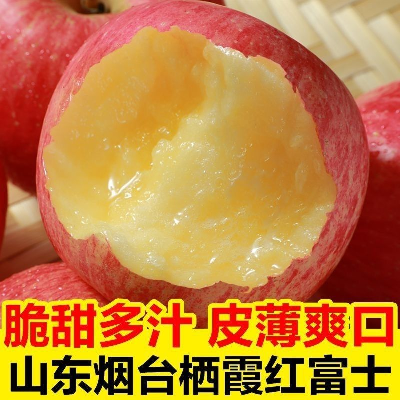 烟台红富士苹果支持一件代发，供应各大市场，商超等