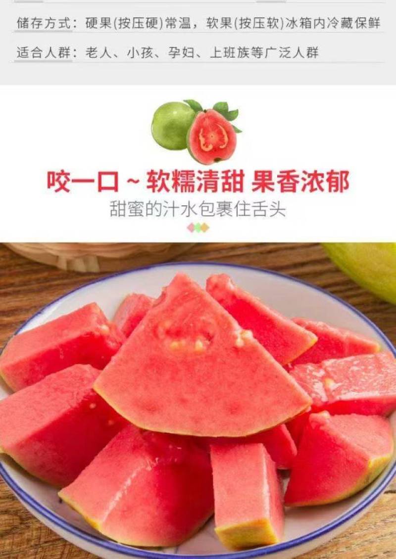 精品红心软芭乐