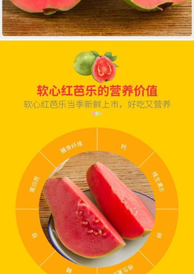 精品红心软芭乐