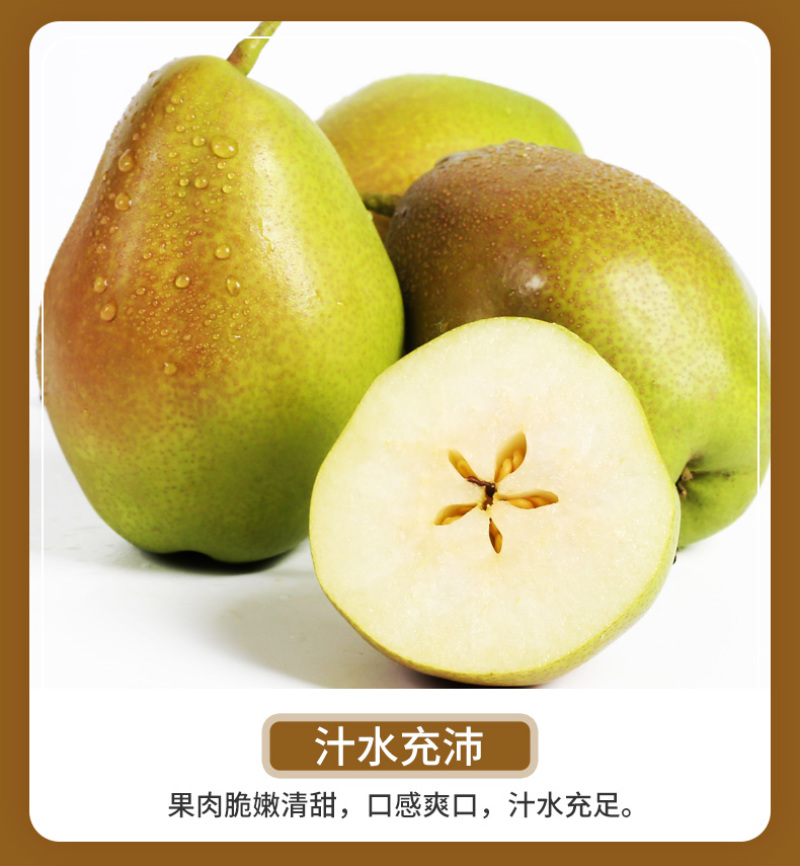 【红皮酥脆】红香酥梨现摘批发果肉细腻耐储运产地直发