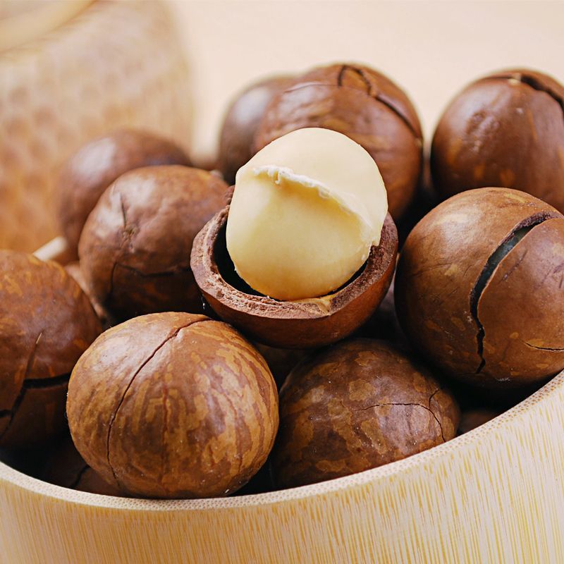 净重-新货夏威夷果袋装奶油味薄皮坚果炒货休闲零食干果送开
