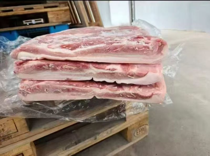 肥猪一级带皮五花抄码新货