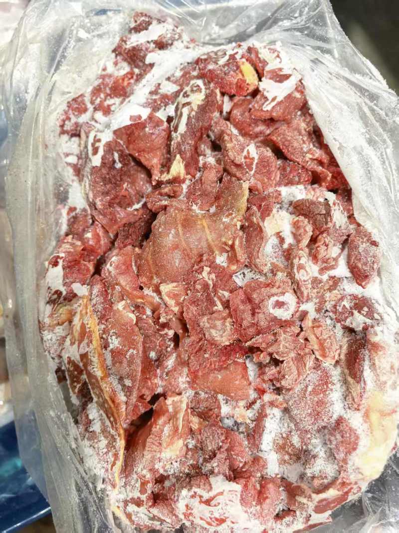 【牛头碎肉】冻牛头缓化剔下来的碎肉！鲜干冻品！炖卤烧均可