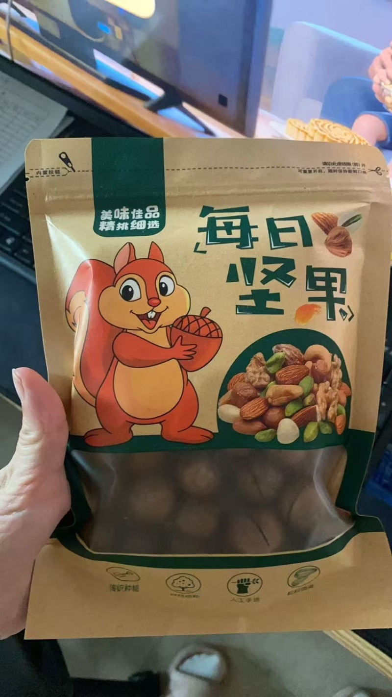 奶香夏威夷果，大颗粒，厂家直发，可批发代发