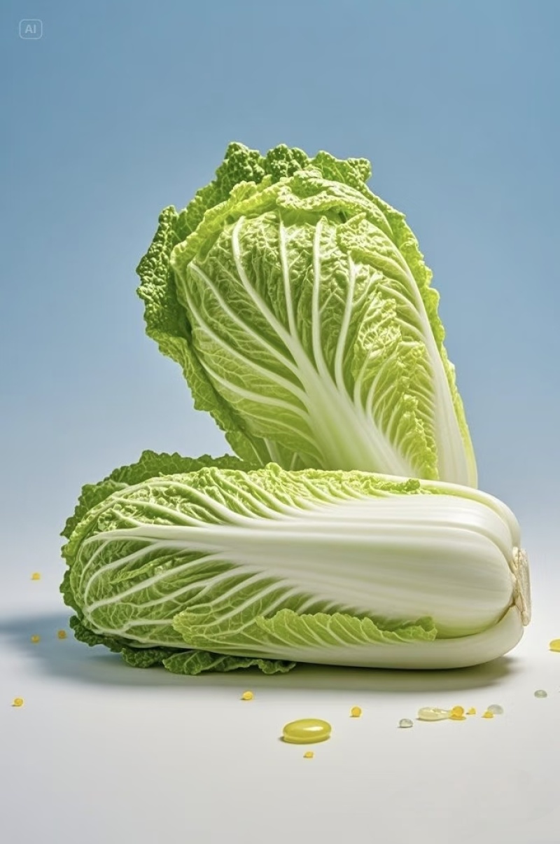 【极力推荐】精品黄心白菜，新鲜采摘，产地直发，物美价廉。