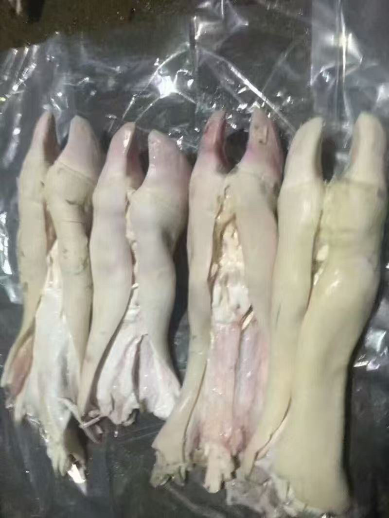 纯水退去骨牛蹄，全部大公牛牛蹄，带主筋，清水加工，出成高