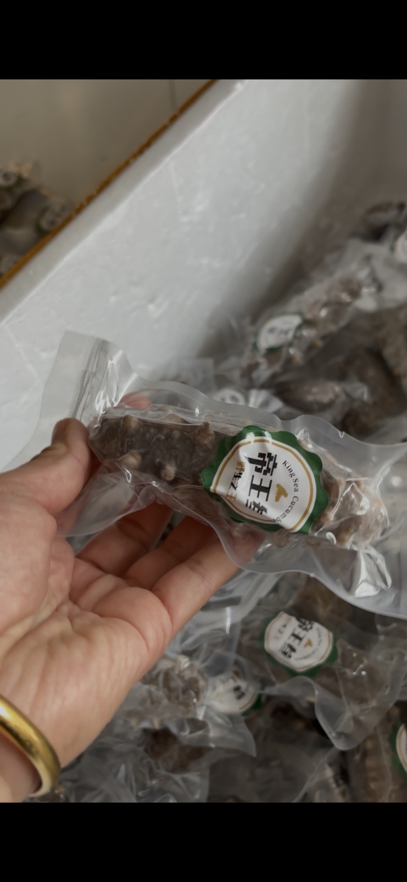 帝王参，即食海参