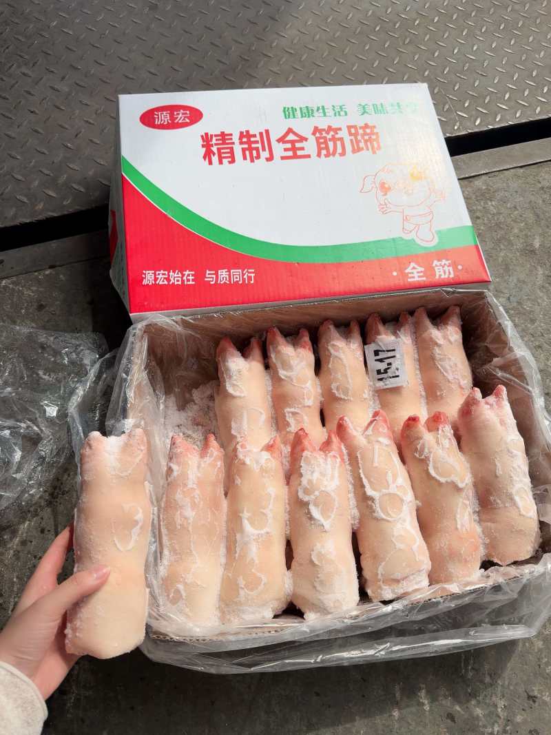 箱装源宏微调理猪手猪蹄厂家直发保质保量品种齐全