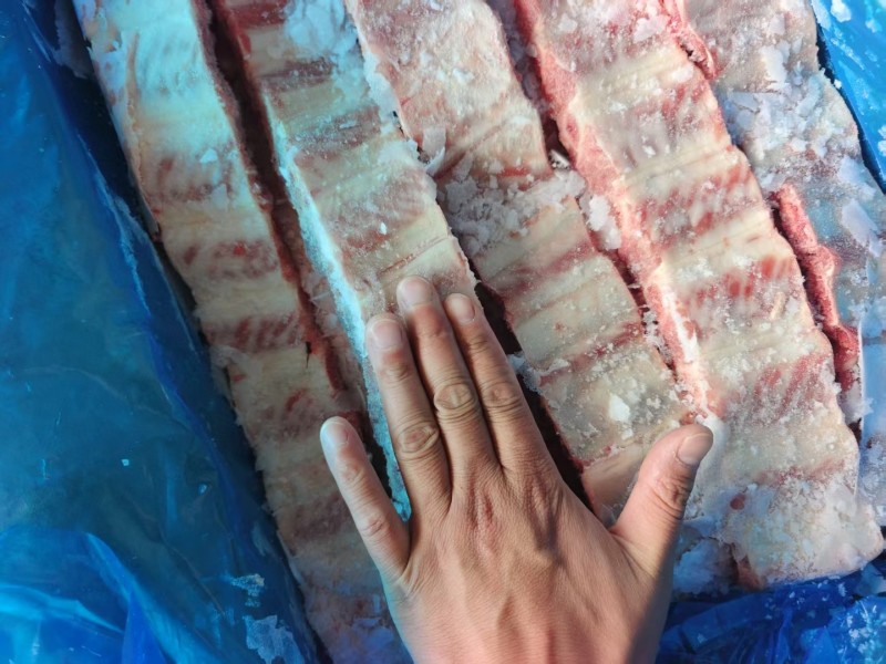 五分寸排，肉质紧实不松散，规则均匀，不柴不腻