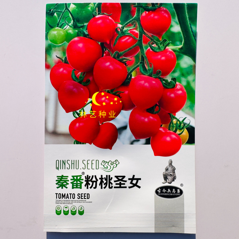 秦茄粉桃桃圣女番茄种子红圣女果番茄口感型酸甜袖珍