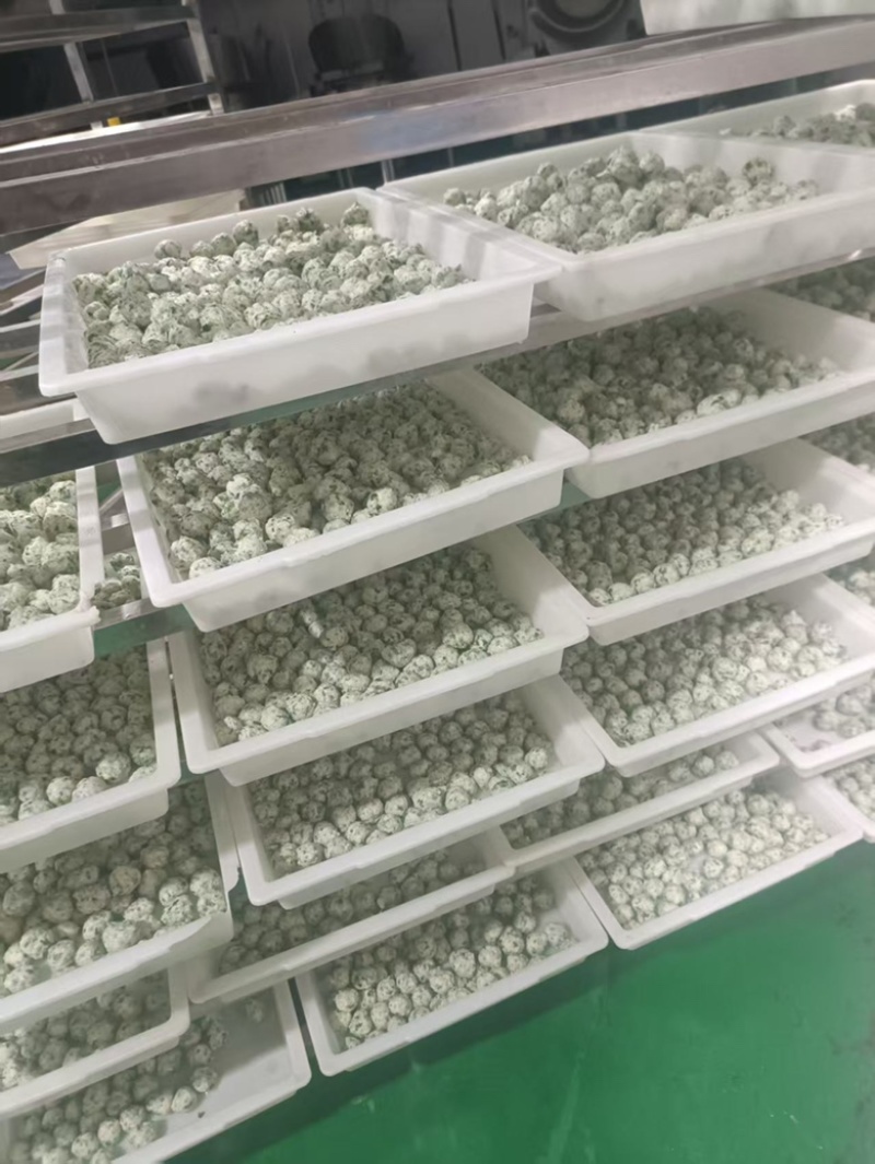 野菜牛筋丸蒲公英野菜丸各种包装规格餐饮酒店必备