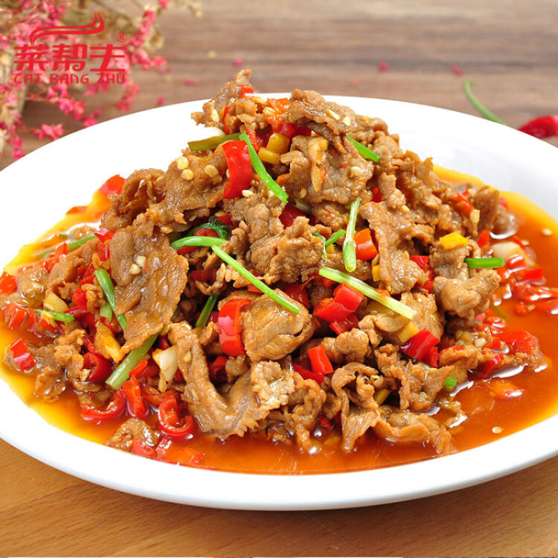 小炒黄牛肉