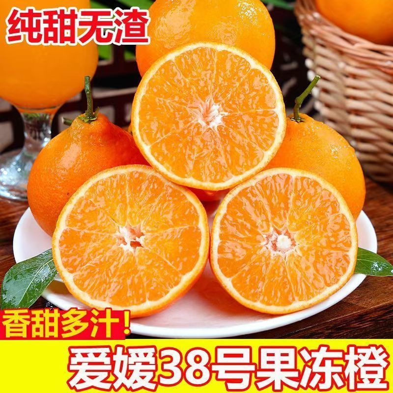【彩箱】正宗四川爱媛38号果冻橙眉山应当季手剥橙子批发