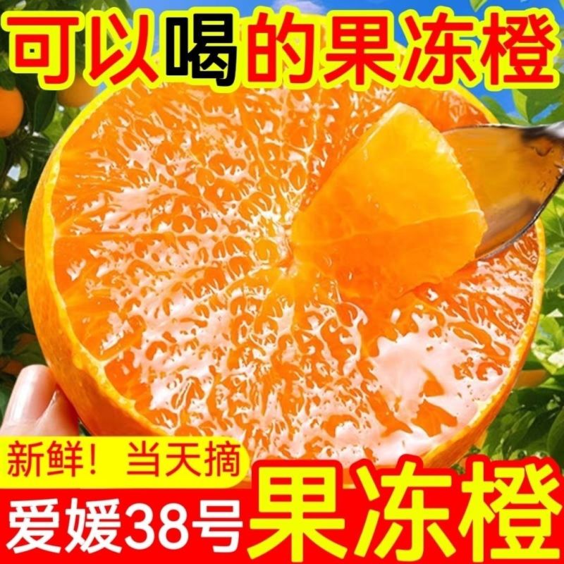 【彩箱】正宗果冻橙爱媛38号新鲜孕妇水果当季重庆橙子酸甜
