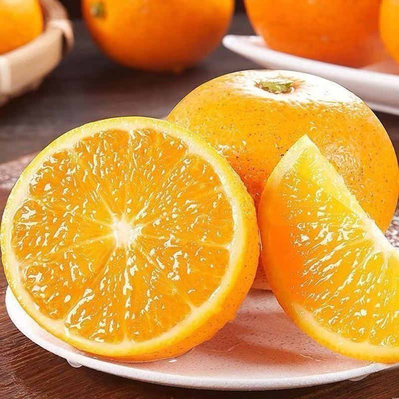 【彩箱】正宗湖南麻阳冰糖橙超甜手剥橙新鲜怀化冰糖橙净重5
