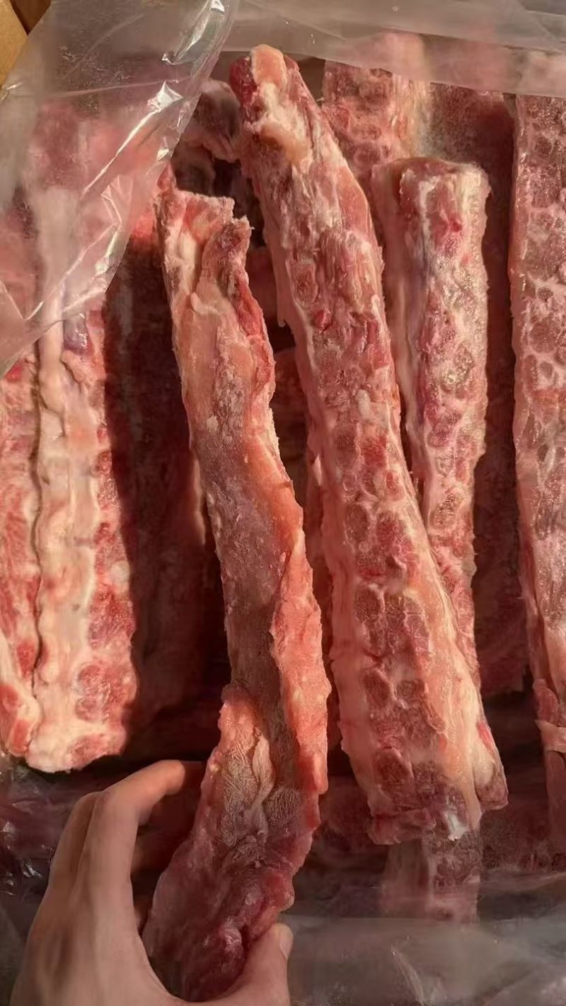 肥猪脊骨条10公斤/箱新货
