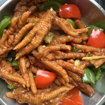 【熟食鸡爪】商用五香卤爪，地摊卤菜熟菜熟食摊**