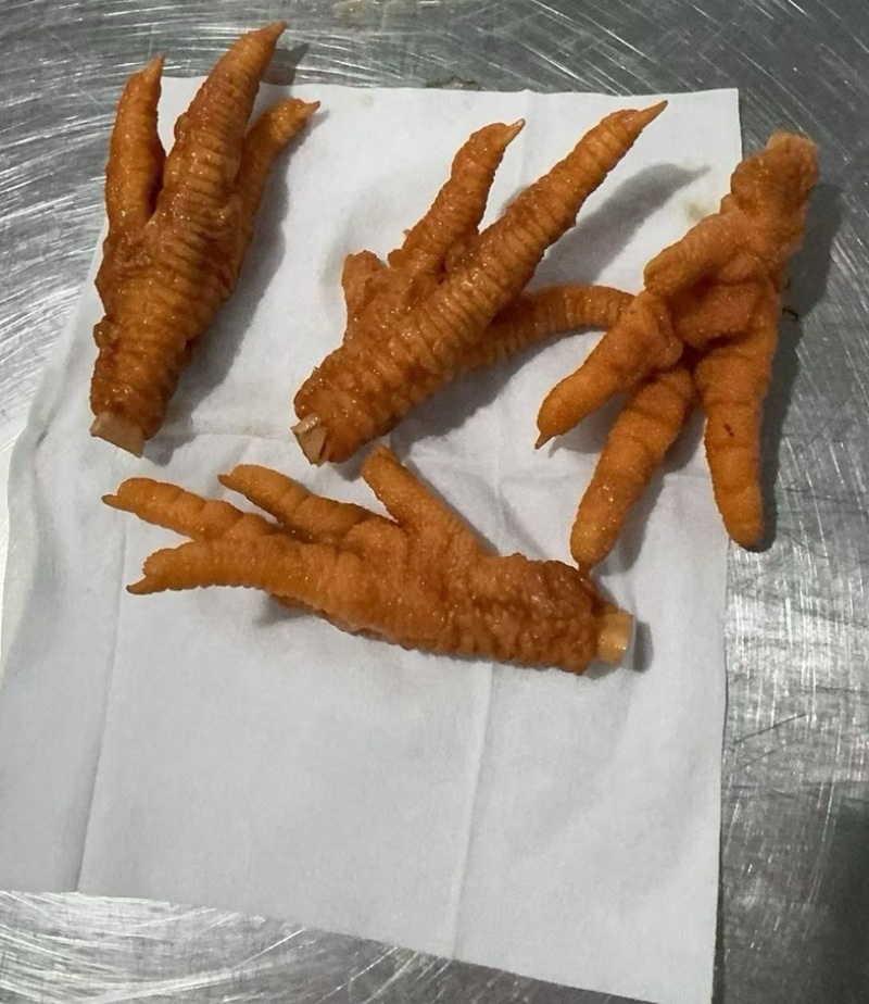 【熟食鸡爪】商用五香卤爪，地摊卤菜熟菜熟食摊**