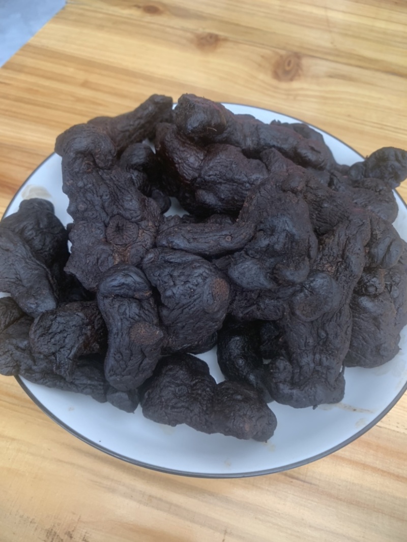 制黄精九蒸九晒黄精软黄精古法制作软糯香甜九制黄精