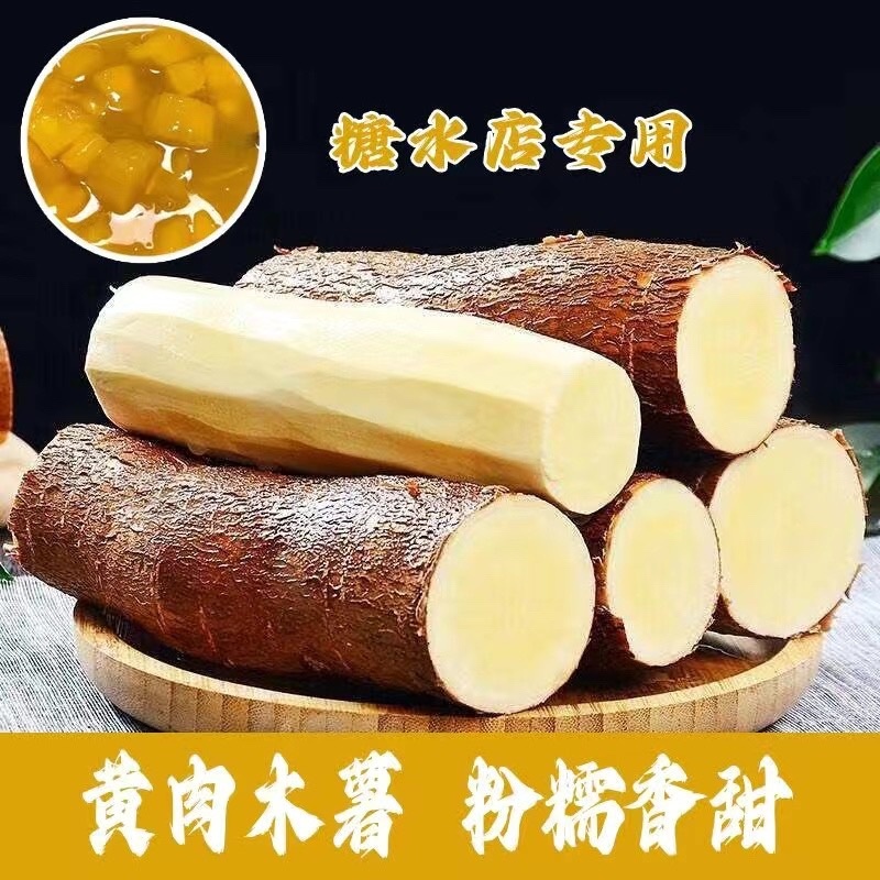 广西黄肉面包木薯