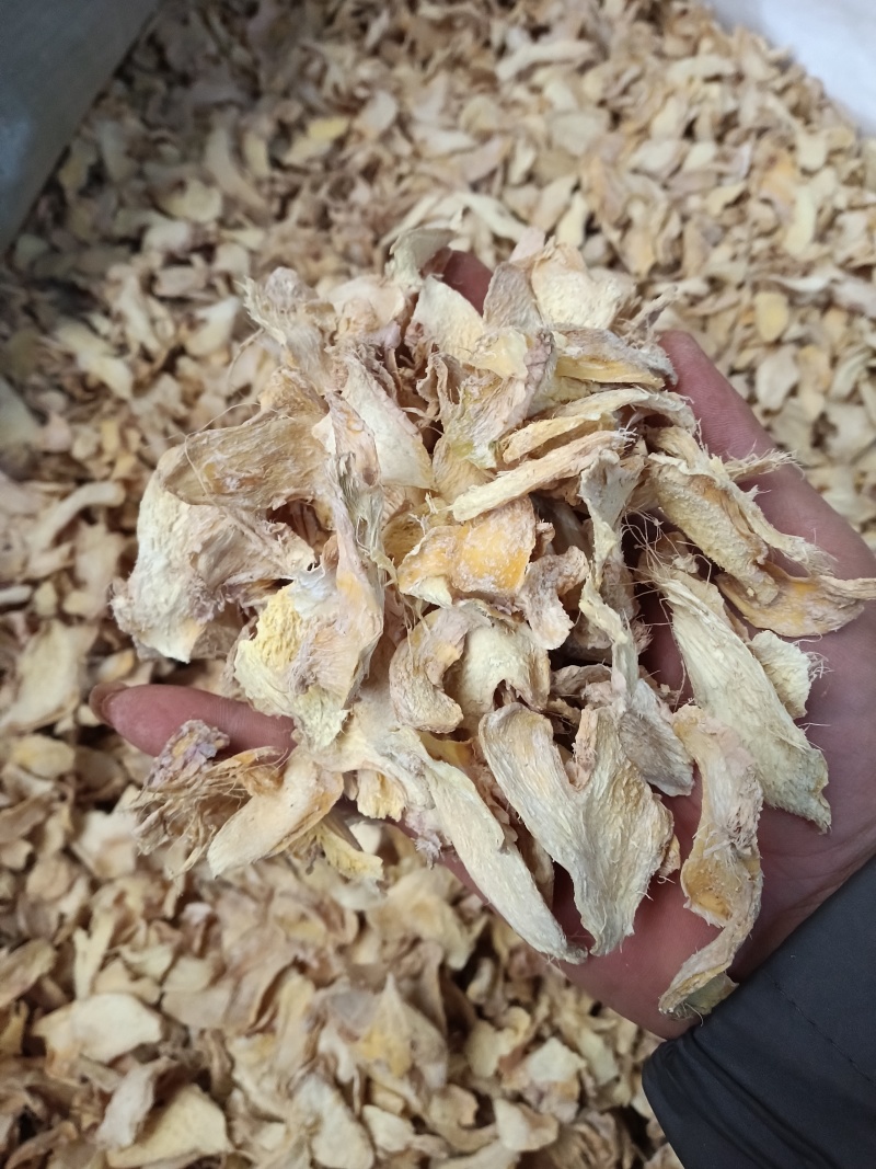 云南罗平小黄姜干片，辣味足，无硫干片，全国发货