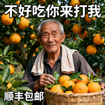 正宗赣南脐橙原产地现摘现发新鲜带叶顺丰包邮