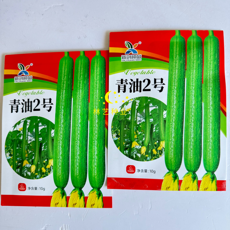 青油2号油亮型长棒丝瓜种子杂交中早熟丝瓜种子肉厚味浓