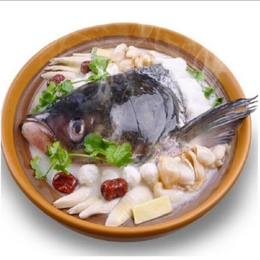 腌鲜千岛湖野生鲤鱼鲢鱼头非遗制作低盐腌制