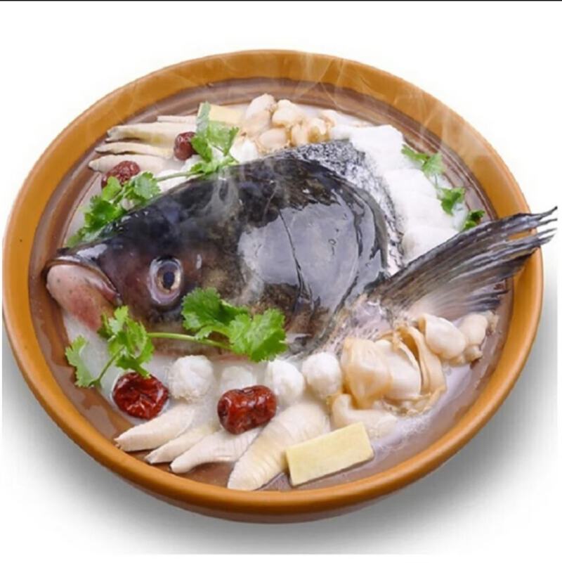 腌鲜千岛湖野生鲤鱼鲢鱼头非遗制作低盐腌制